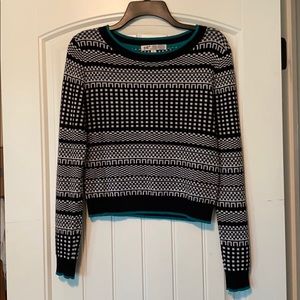 CONSIGNING UNLESS SOLD Skater Checkered Sweater